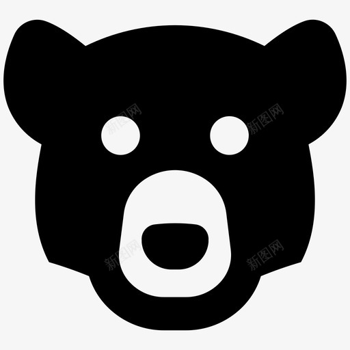 熊市动物熊市趋势图标svg_新图网 https://ixintu.com 动物 商业稳健第16卷 熊市 熊市趋势