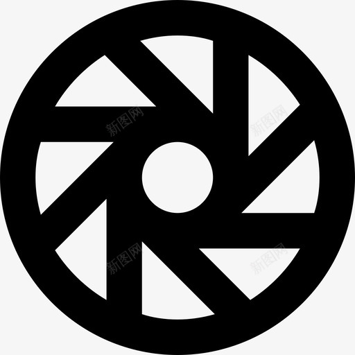 光圈相机镜头相机快门图标svg_新图网 https://ixintu.com 光圈 摄影 相机快门 相机镜头 线要素图标集