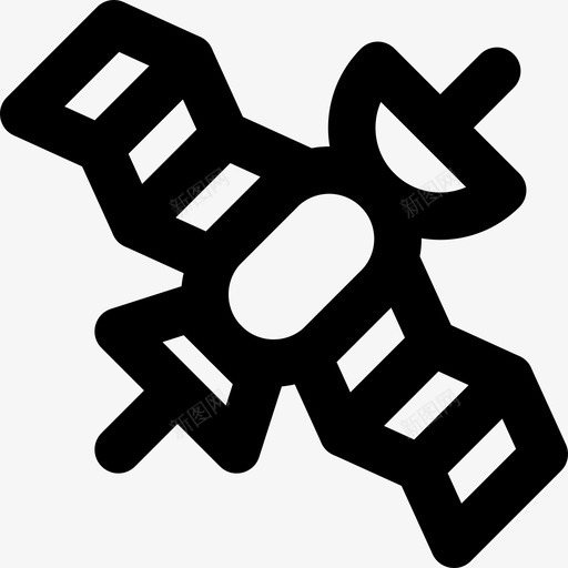 卫星天文学太空图标svg_新图网 https://ixintu.com 卫星 史密森太空2md概要 天文学 太空