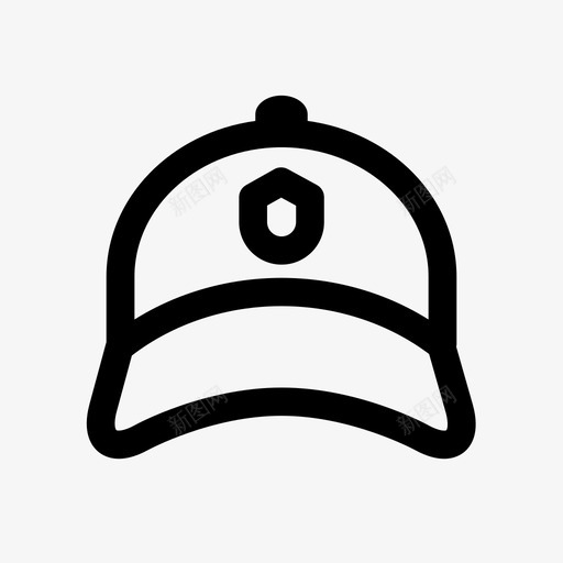 警察帽警帽抗议图标svg_新图网 https://ixintu.com 动乱 抗议 警察帽 警帽 革命