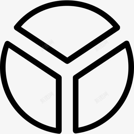 饼图分析统计图标svg_新图网 https://ixintu.com 分析 搜索引擎优化和营销 统计 饼图