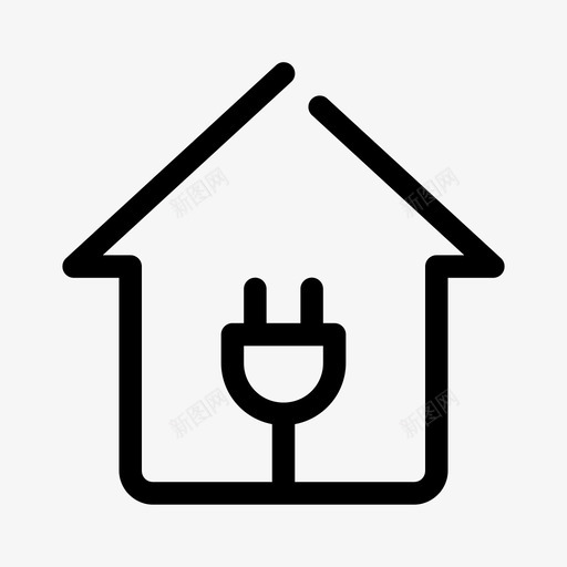家庭能源能源消耗全球变暖图标svg_新图网 https://ixintu.com 全球变暖 公用事业 家庭能源 生态切断 能源消耗
