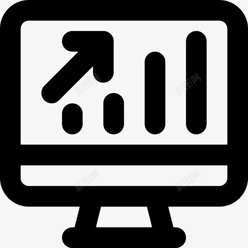图表商务办公桌图标svg_新图网 https://ixintu.com smashiconsofficemd大纲 办公室 办公桌 商务 图表