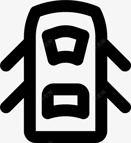 车门打开汽车零件图标svg_新图网 https://ixintu.com smashicons汽车零件md大纲 汽车 车辆 车门打开 零件