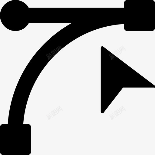 钢笔工具定位点贝塞尔图标svg_新图网 https://ixintu.com 定位点 网络和用户界面图标 贝塞尔 贝塞尔工具 钢笔工具
