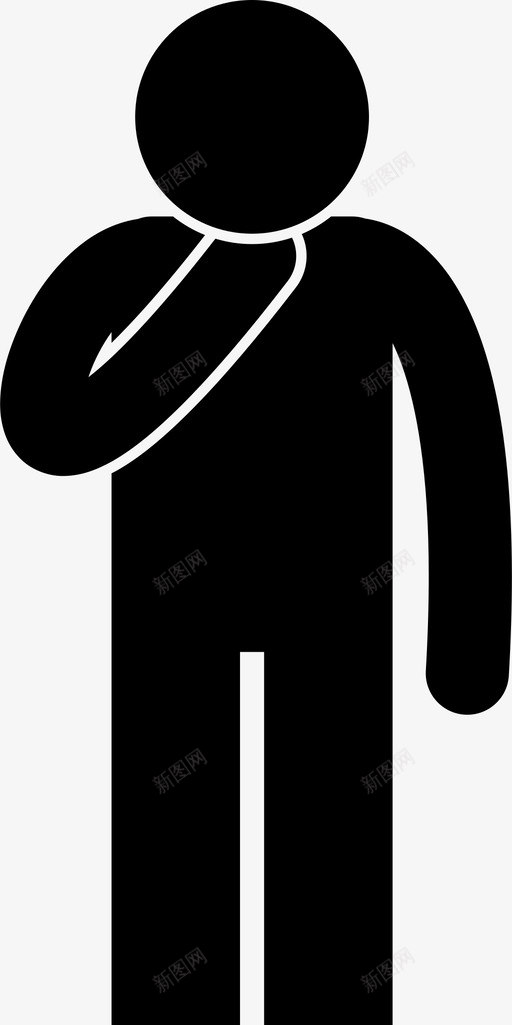 喉咙痛身体疾病图标svg_新图网 https://ixintu.com 刺激 发痒 喉咙痛 感染 生病 疾病 身体