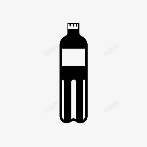 回收塑料瓶瓶标签矿泉水图标svg_新图网 https://ixintu.com 回收塑料瓶 塑料瓶 气泡 瓶子和包装 瓶标签 矿泉水
