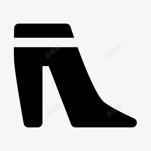 鞋脚爱图标svg_新图网 https://ixintu.com 爱 脚 鞋