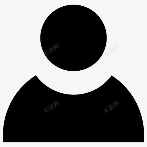 用户帐户访问者图标svg_新图网 https://ixintu.com iosweb用户界面 个人 客户 帐户 用户 访问者