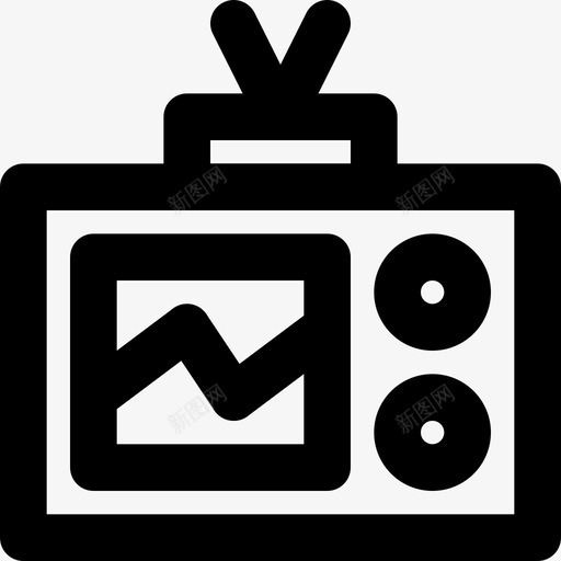 无信号通信媒体图标svg_新图网 https://ixintu.com smashicons新闻媒体md大纲 媒体 新闻 无信号 通信