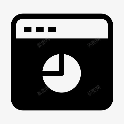 饼图分析分析页图标svg_新图网 https://ixintu.com 分析 分析页 界面 界面填充图标集 界面饼图 饼图