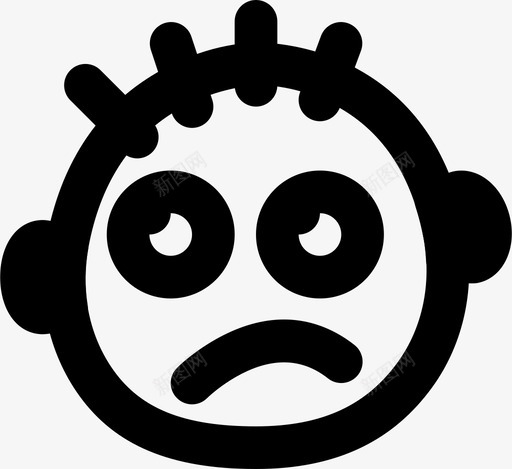 分解表情符号脸图标svg_新图网 https://ixintu.com smashicons表情符号md大纲 分解 忽略 脸 表情符号