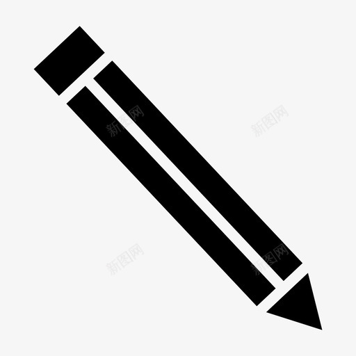 铅笔画点图标svg_新图网 https://ixintu.com 工作 点 画 网络开发第三卷 铅笔