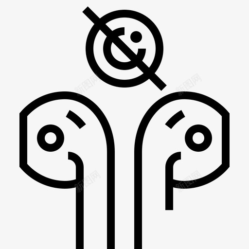 苹果airpods静音appleairpods静音耳机图标svg_新图网 https://ixintu.com appleairpods静音 声音 美味的苹果音乐流畅 耳机 苹果airpods静音