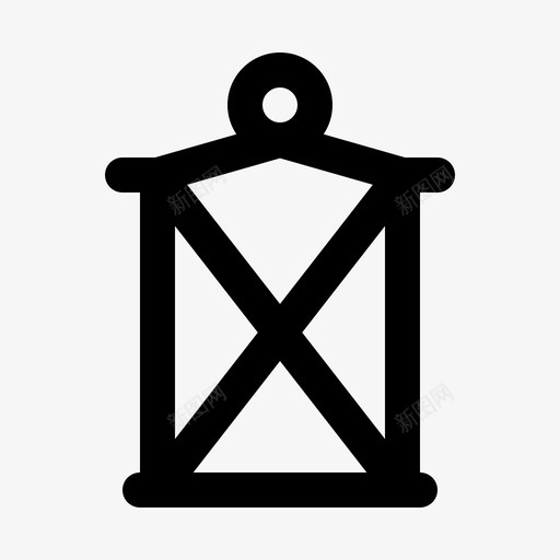 灯笼灯光这是德国图标svg_新图网 https://ixintu.com 灯光 灯笼 这是德国