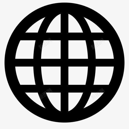 世界地球全球图标svg_新图网 https://ixintu.com 世界 全球 地图 地球 总计