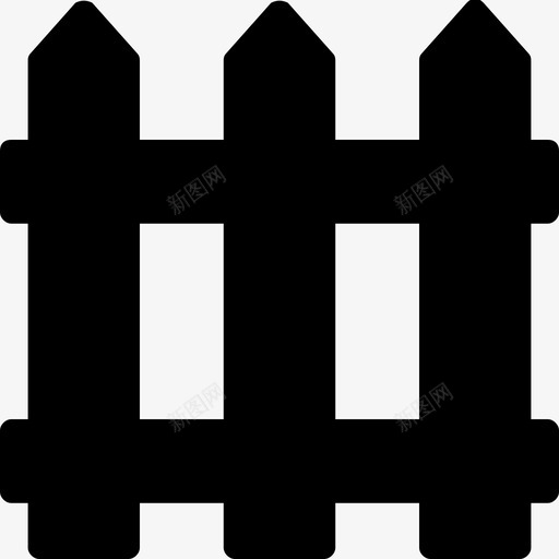 篱笆篱笆板花园篱笆图标svg_新图网 https://ixintu.com 尖桩篱笆 木板篱笆 篱笆 篱笆板 网络和用户界面图标 花园篱笆