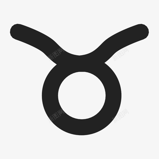 金牛座占星术地球图标svg_新图网 https://ixintu.com 占星术 地球 星座 金牛座 黄道十二宫