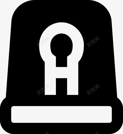警报器灯保护图标svg_新图网 https://ixintu.com smashicons安全2md实心 保护 安全 灯 警报器