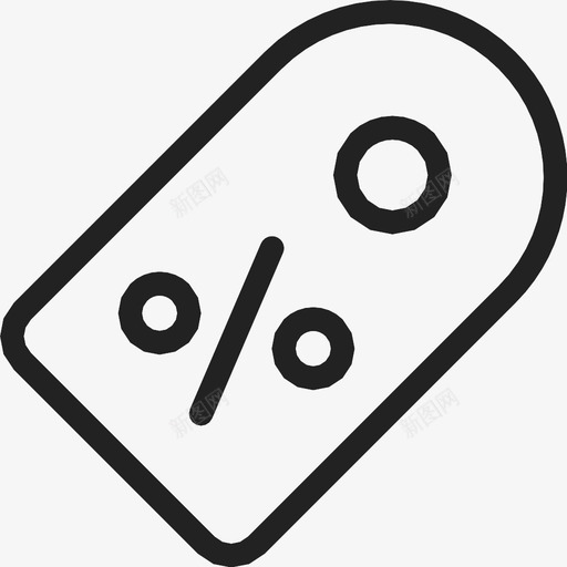 标签票图标svg_新图网 https://ixintu.com 标签 票