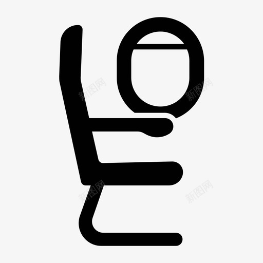 座位飞机航空公司图标svg_新图网 https://ixintu.com 座位 座位飞机 窗户 航空公司 飞机