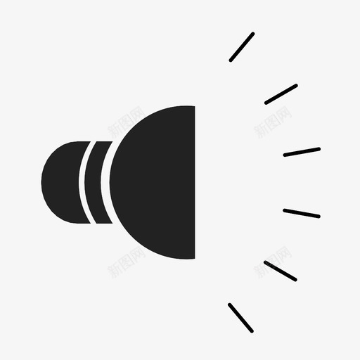 光亮闪光图标svg_新图网 https://ixintu.com 亮 光 手电筒 闪光