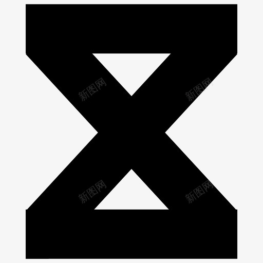 沙漏时钟钟表图标svg_新图网 https://ixintu.com 传统时钟 时钟 时间 沙漏 电话工具 钟表