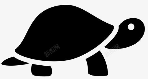海龟动物绿色图标svg_新图网 https://ixintu.com 动物 动物园 安全 海龟 绿色 缓慢
