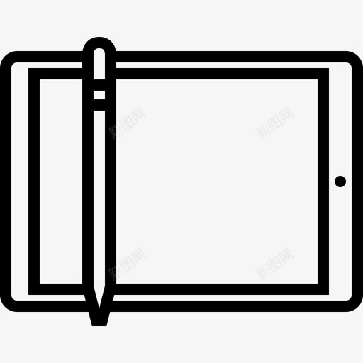 苹果ipadpro设备ipadpro图标svg_新图网 https://ixintu.com ipadpro 平板电脑 美味的苹果设备 苹果ipadpro 设备 铅笔