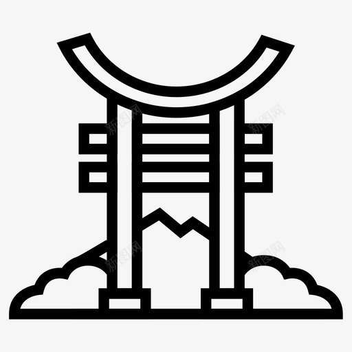 itsukushima纪念碑核弹图标svg_新图网 https://ixintu.com iroshima itsukushima itsukushima家族 japon 核弹 纪念碑