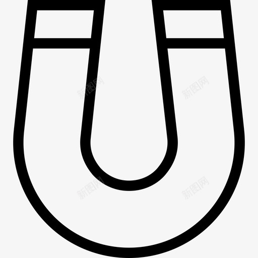 磁铁客户磁铁马蹄形磁铁图标svg_新图网 https://ixintu.com ios网络用户界面线图标 客户磁铁 电源 磁性 磁铁 马蹄形磁铁