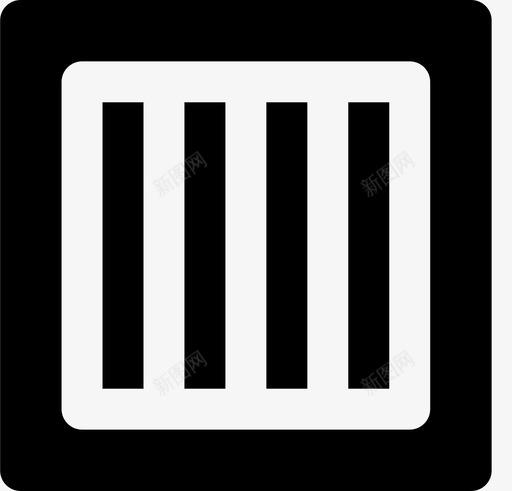 监狱保护安全图标svg_新图网 https://ixintu.com smashicons安全mdsolid 保护 安全 监狱