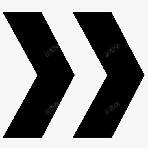 前进加速快进图标svg_新图网 https://ixintu.com 前进 加速 对 快进 要点02 跳过