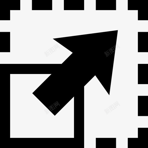 最大化全屏调整大小图标svg_新图网 https://ixintu.com web元素 全屏 媒体查询 最大化 调整大小