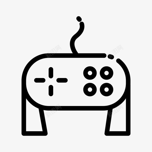 游戏板电子产品遥控器图标svg_新图网 https://ixintu.com 游戏板 电子产品 视频游戏 视频游戏控制器 遥控器