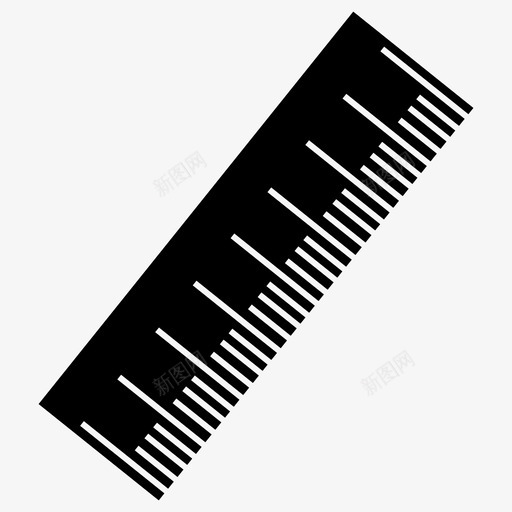 尺量校图标svg_新图网 https://ixintu.com 尺 校 量