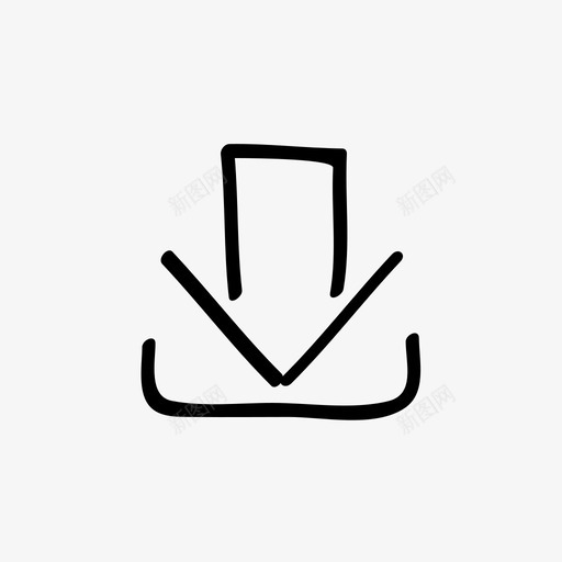 绘图手图标svg_新图网 https://ixintu.com 下载 图标 手 绘图 网络 网络图标