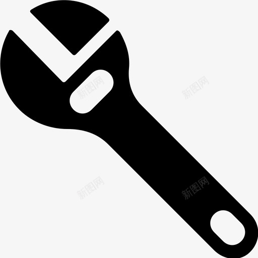 扳手车库工具技工图标svg_新图网 https://ixintu.com 扳手 技工 维修工具 网页和用户界面图标 车库工具