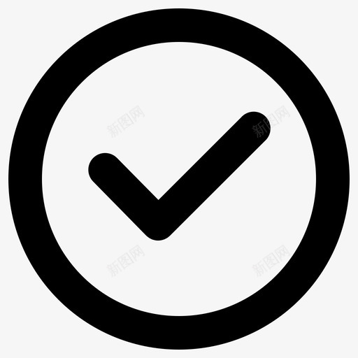 复选框批准复选标记图标svg_新图网 https://ixintu.com 复选标记 复选框 好 工具状态图标设置 批准