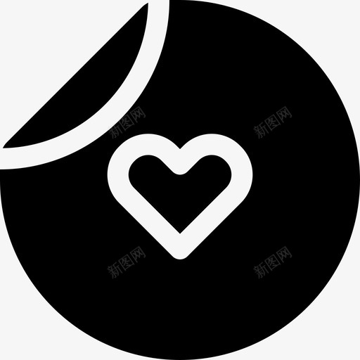 贴纸品牌最爱图标svg_新图网 https://ixintu.com 品牌 心 心满意足 最爱 激情 爱 贴纸