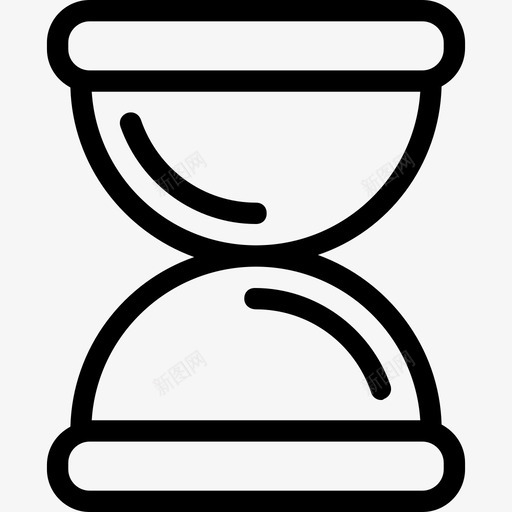 沙漏鸡蛋计时器加工图标svg_新图网 https://ixintu.com 加工 搜索引擎优化和营销 沙子计时器 沙漏 鸡蛋计时器