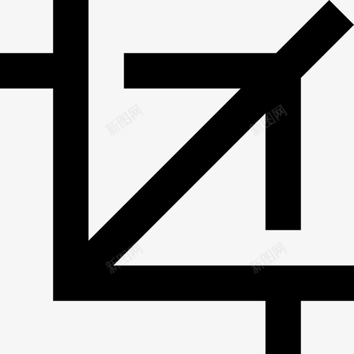 裁剪裁剪工具工具图标svg_新图网 https://ixintu.com photoshop工具 图形编辑器 线要素图标集 裁剪 裁剪工具 设计工具