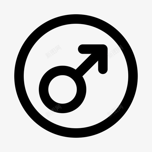男性性别爱情图标svg_新图网 https://ixintu.com 性别 爱情 男性