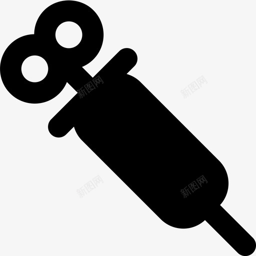 注射器健康医疗图标svg_新图网 https://ixintu.com smashiconsmedicalmdsolid 健康 医疗 注射器