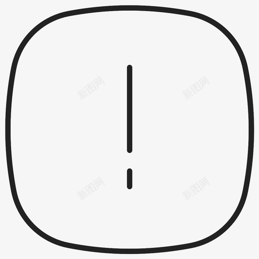 感叹警告危险图标svg_新图网 https://ixintu.com 危险 感叹 警告 错误