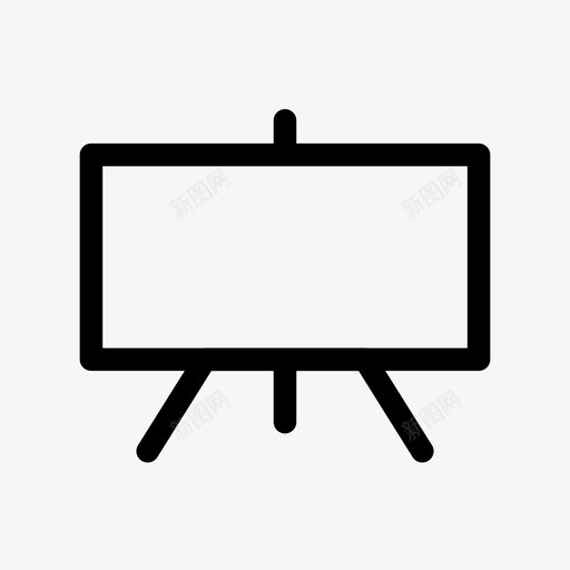 白板学习学校图标svg_新图网 https://ixintu.com 学习 学校 学生 白板
