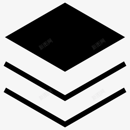 层添加捆绑图标svg_新图网 https://ixintu.com iosweb用户界面 堆栈 层 捆绑 添加