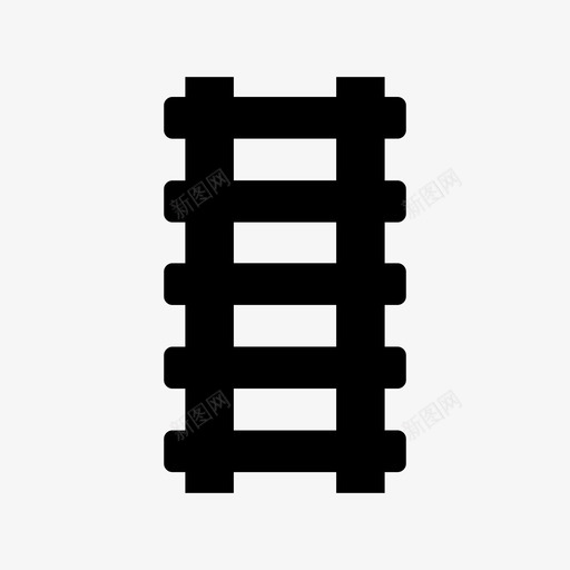 铁路铁轨地铁图标svg_新图网 https://ixintu.com 交通图标 地铁 火车 铁路 铁轨