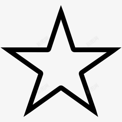 星星喜欢爱图标svg_新图网 https://ixintu.com 喜欢 星星 爱