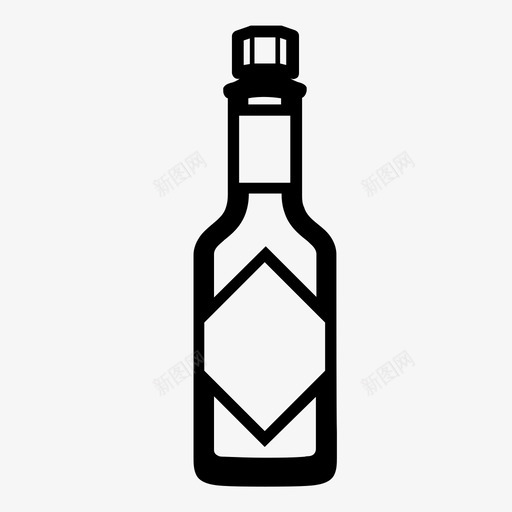 塔巴斯科酱瓶热图标svg_新图网 https://ixintu.com 塔巴斯科酱 热 瓶 胡椒 胡椒粉罐 辣 辣酱瓶